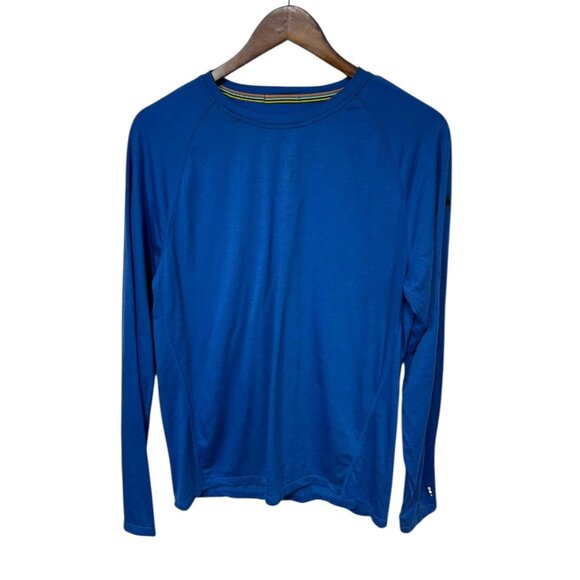 Smartwool Long Sleeve Blue Size Medium - Picture 1 of 8
